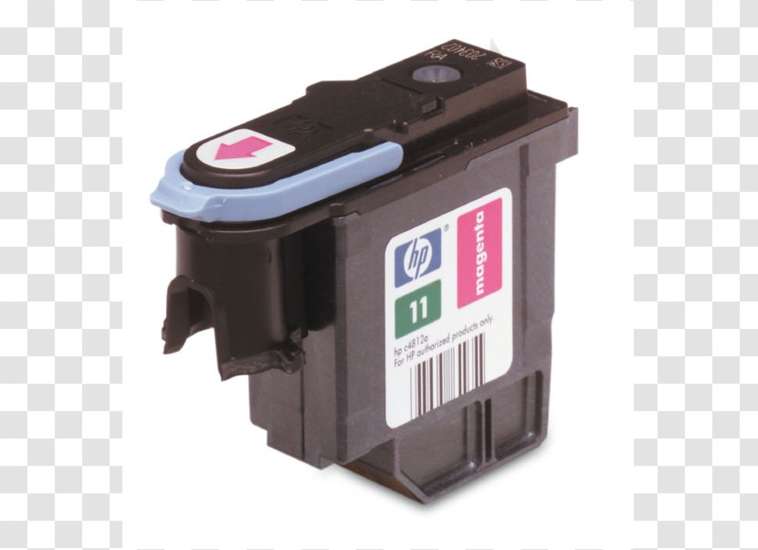 Hewlett-Packard Ink Cartridge Printer Printing Druckkopf - Electronic Component - Hewlett-packard Transparent PNG