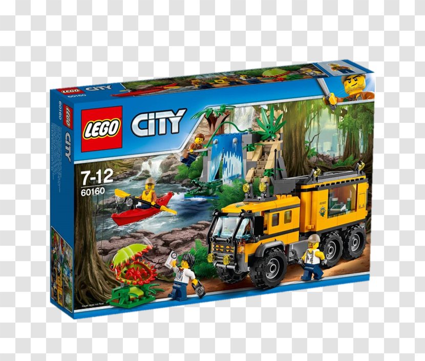 Amazon.com LEGO 60160 City Jungle Mobile Lab Lego Toy Transparent PNG