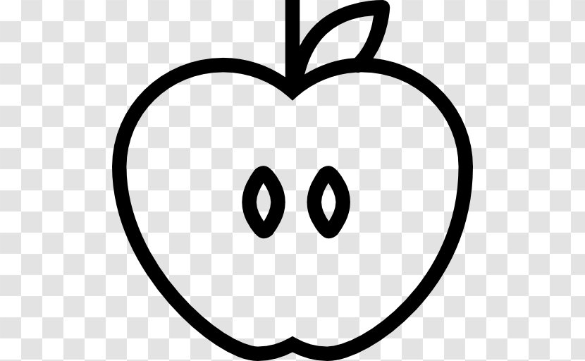 Apple - Heart - Cartoon Transparent PNG