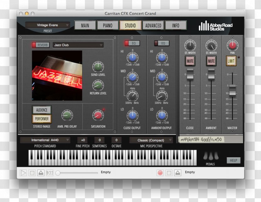 Digital Piano Abbey Road Studios Recording Studio - Heart Transparent PNG