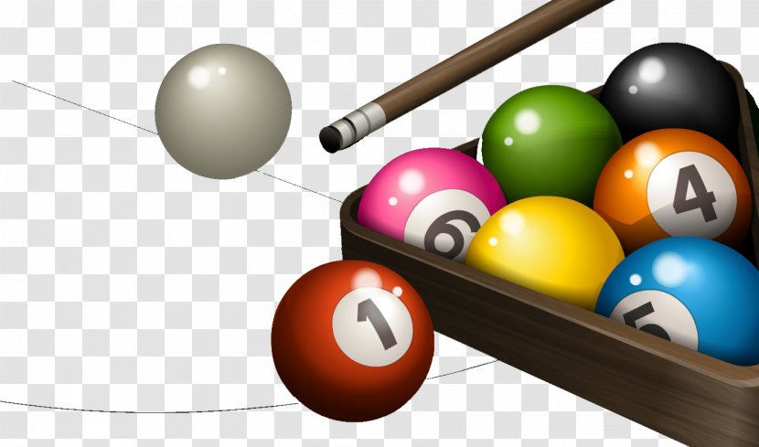 Billiard Ball Pool Billiards - Sport - Hand Drawing Transparent PNG