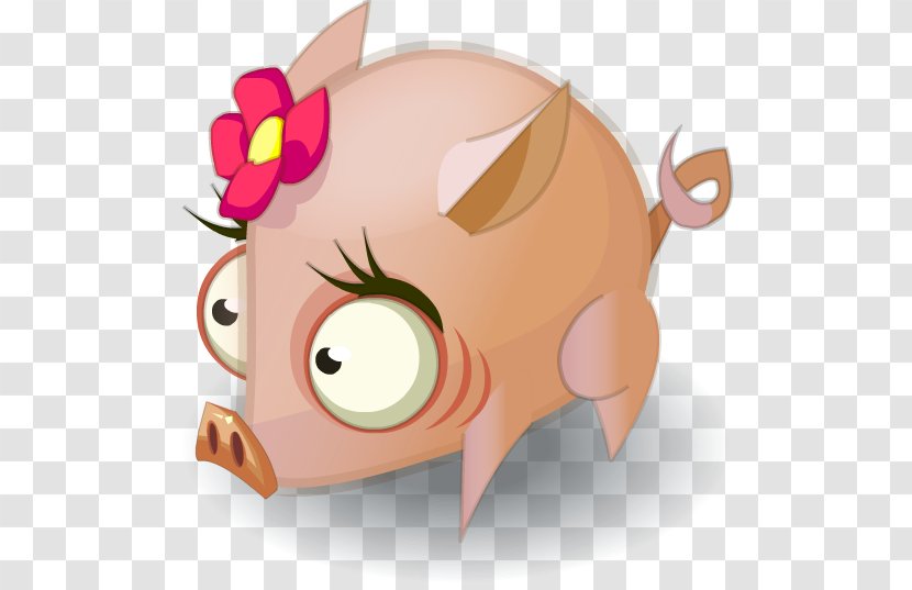 Pig Snout Clip Art - Fictional Character - Monster Mash Transparent PNG