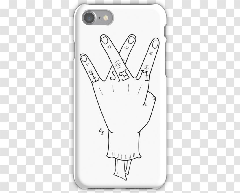 T-shirt Drawing Sign Language - Gesture - Iphone X Hand Transparent PNG