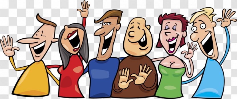 Cartoon Laughter Comics - Fictional Character - People Clipart Transparent PNG