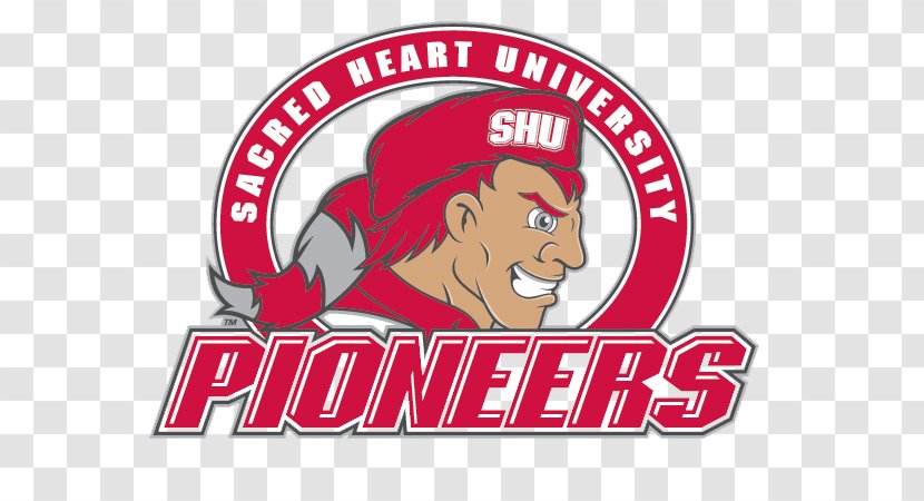 Sacred Heart University Pioneers Football Men's Basketball Baseball Ice Hockey - Organization - Games Logo Transparent PNG
