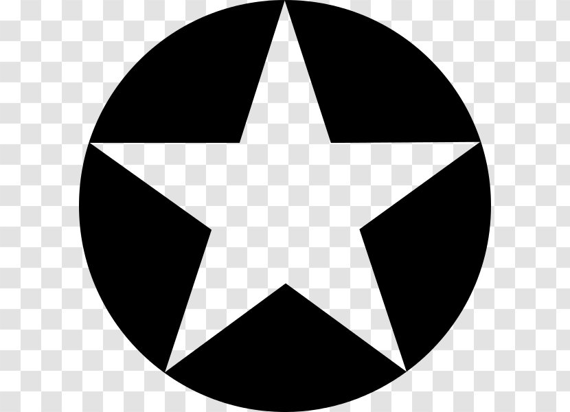Roundel Military Aircraft Insignia United States Army Air Corps Force - Monochrome - Map Marker Transparent PNG