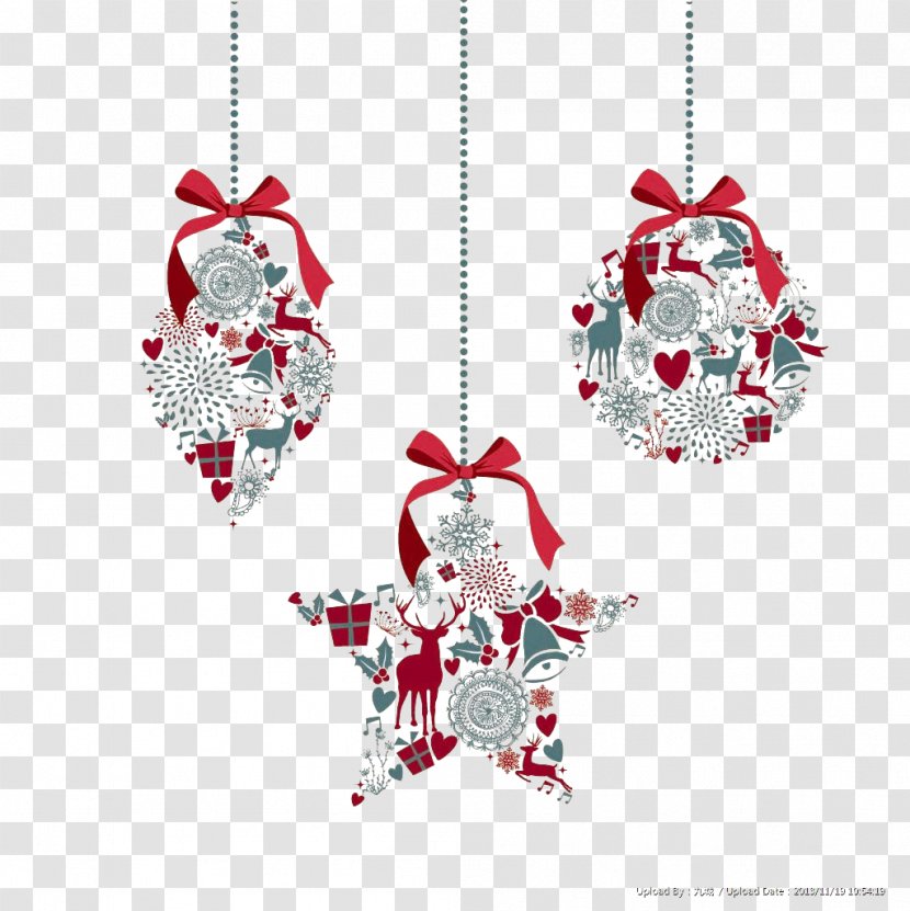 Christmas Ornament Decoration Tree - Pattern - Ornaments Transparent PNG