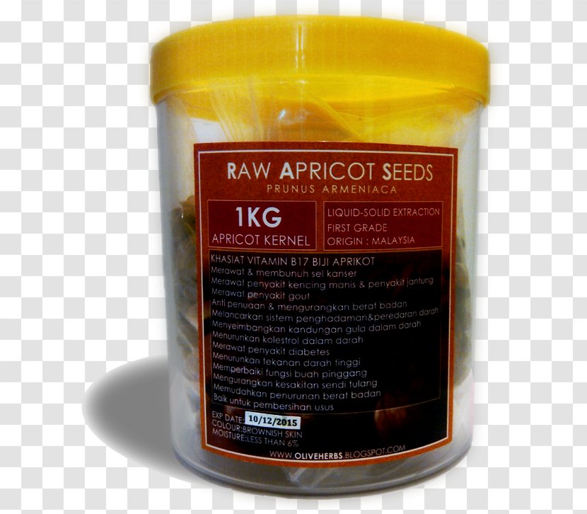 Ingredient - Apricot Kernel Transparent PNG