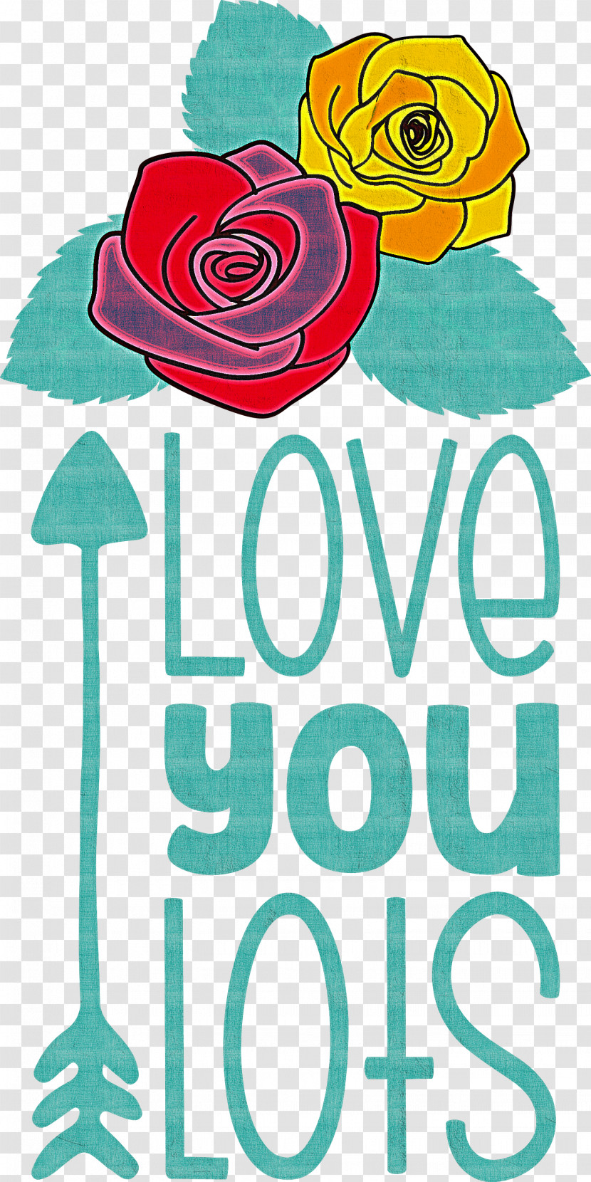 Love You Lots Valentines Day Valentine Transparent PNG