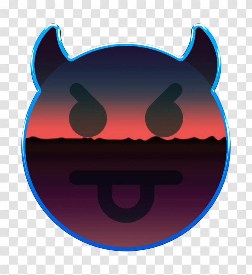 Smiley And People Icon Devil Icon Tongue Icon Transparent PNG