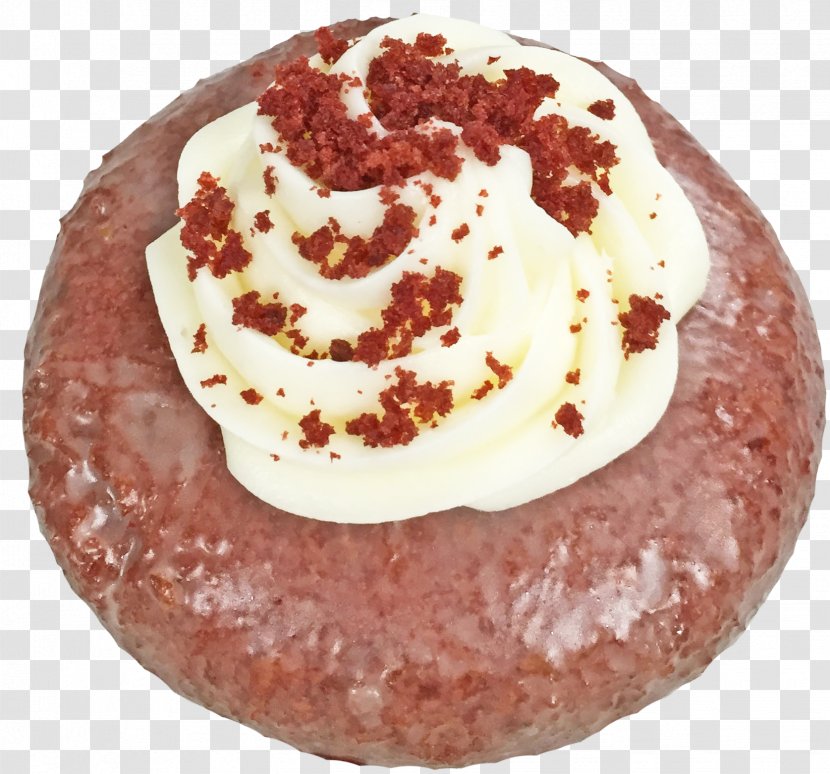 Wedding Cake Donuts Red Velvet Danish Pastry Food - Chocolate Transparent PNG