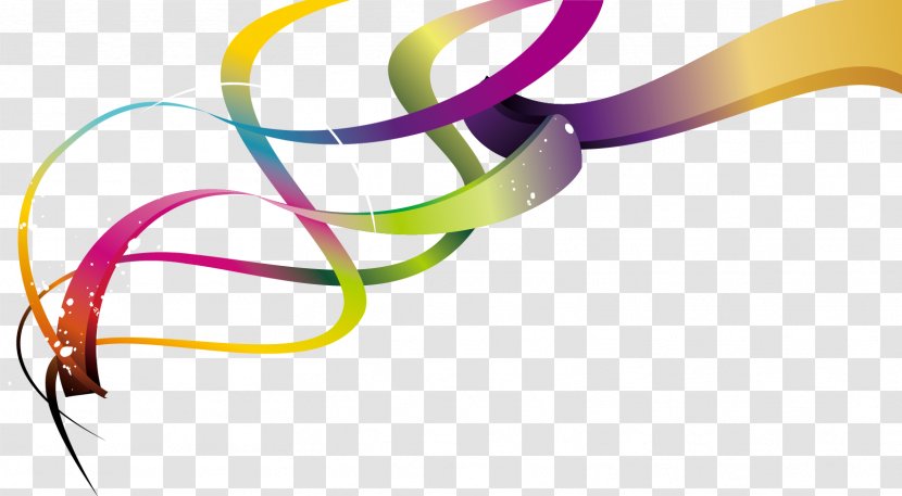 Ribbon - Color Television - Material Picture Transparent PNG
