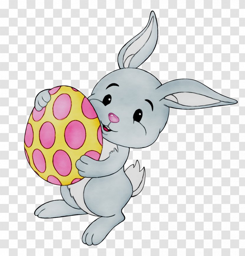 Domestic Rabbit Clip Art Hare Easter Bunny Illustration - Cartoon Transparent PNG