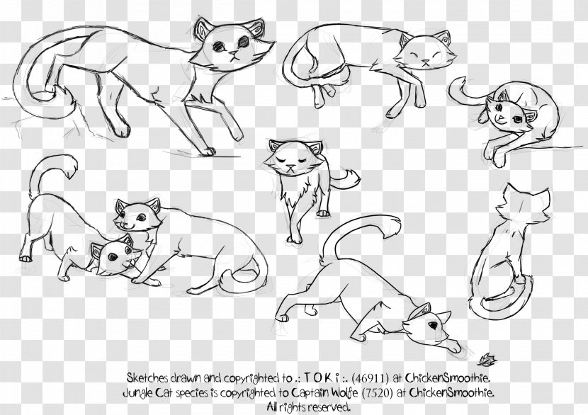 Dog Cat Drawing Line Art Sketch - Tree Transparent PNG