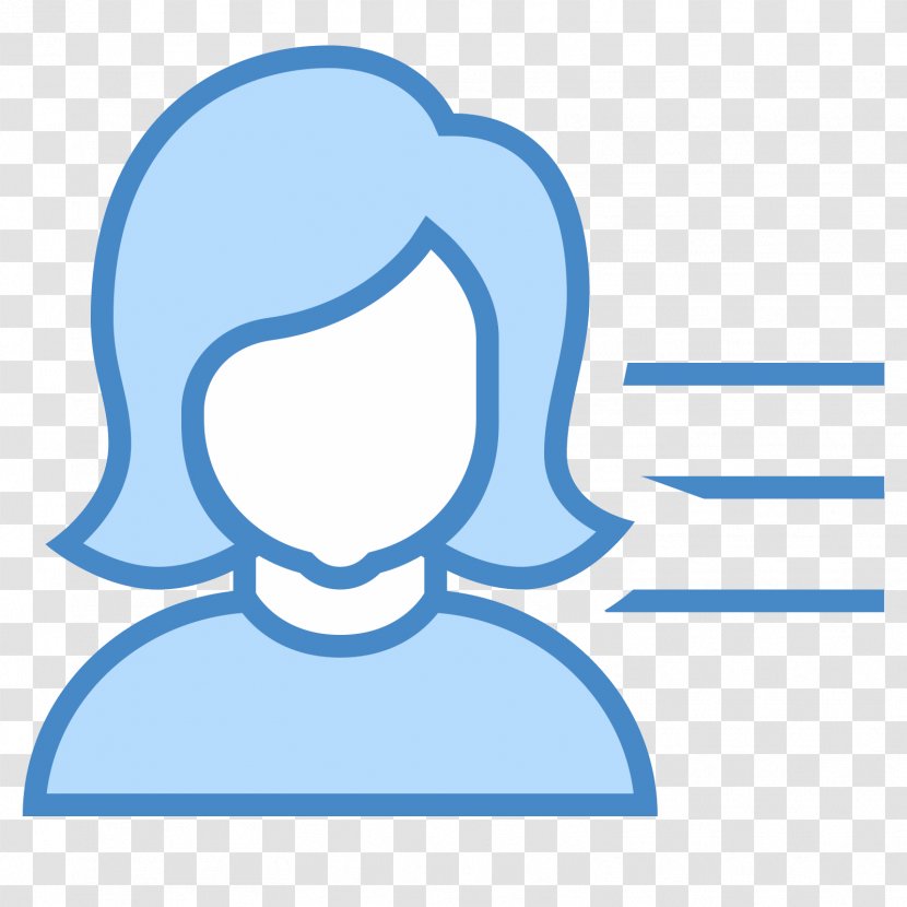 User Male Clip Art - Female - Text Transparent PNG