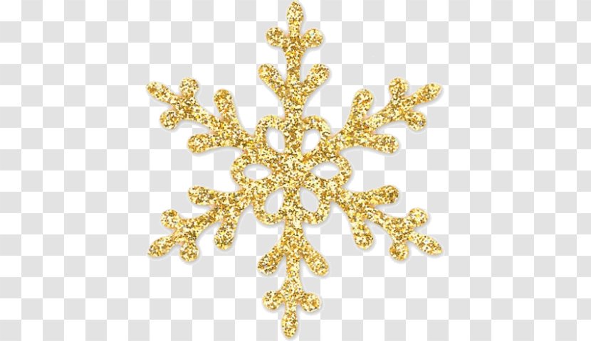 Snowflake Gold Clip Art - Mistletoe Transparent PNG