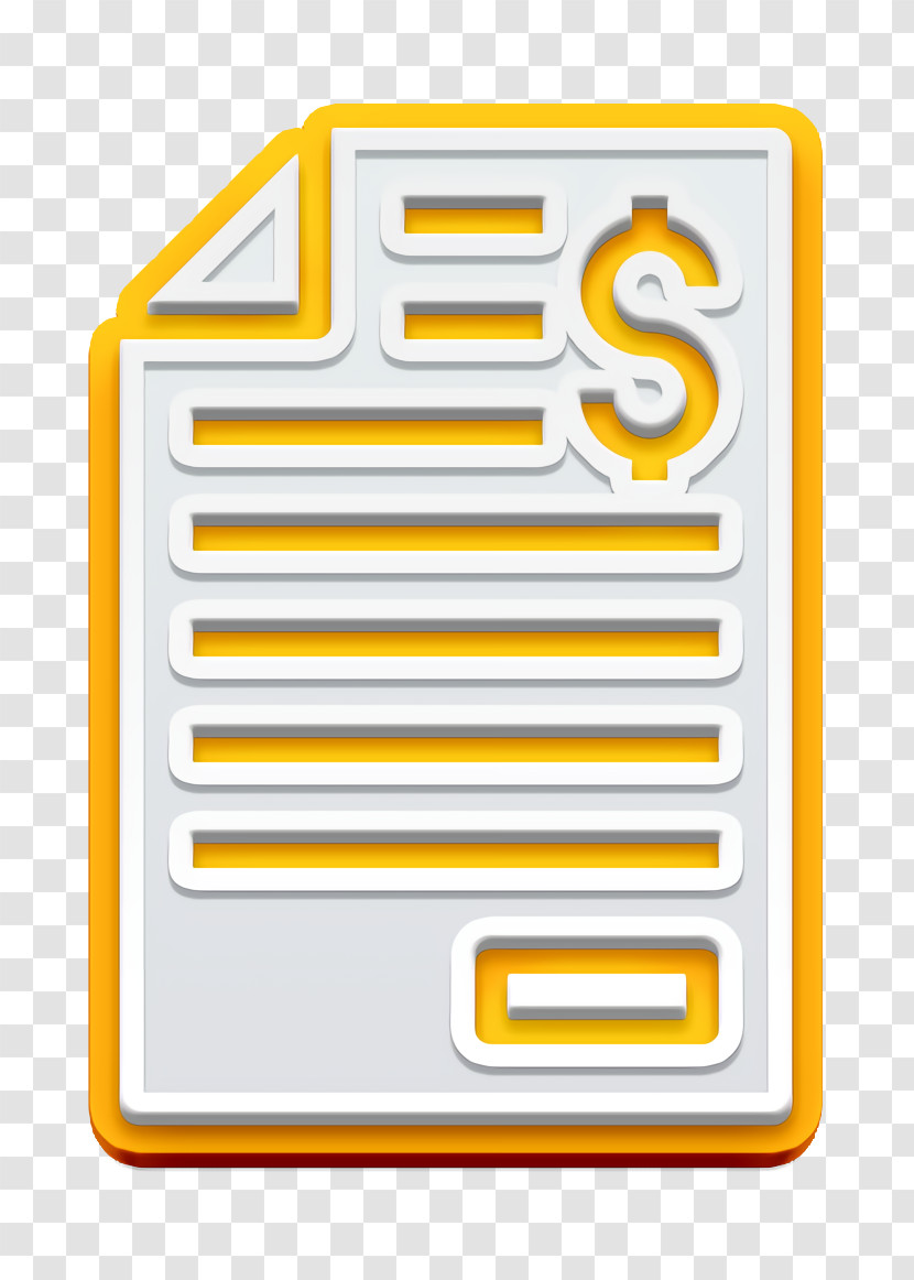 Shopping Icon Bill Icon Invoice Icon Transparent PNG