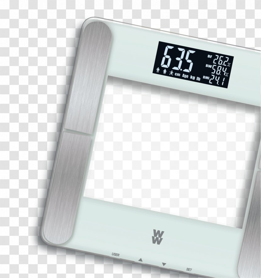 Measuring Scales Human Body Weight Composition Watchers - Fat - Scale Transparent PNG