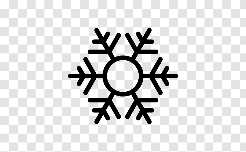 Snowflake Hexagon Shape Silhouette - Point Transparent PNG
