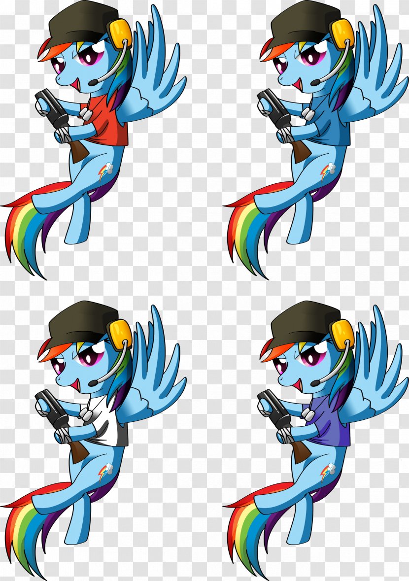 Rainbow Dash Pony Team Fortress 2 - Tree - Drawing Transparent PNG