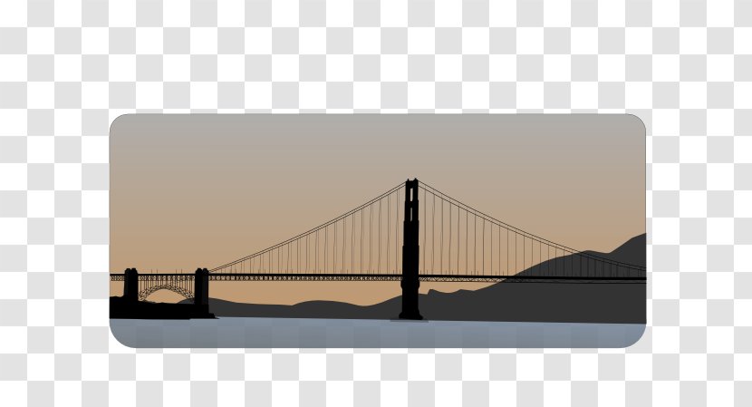 Golden Gate Bridge Bridge–tunnel Rectangle Transparent PNG