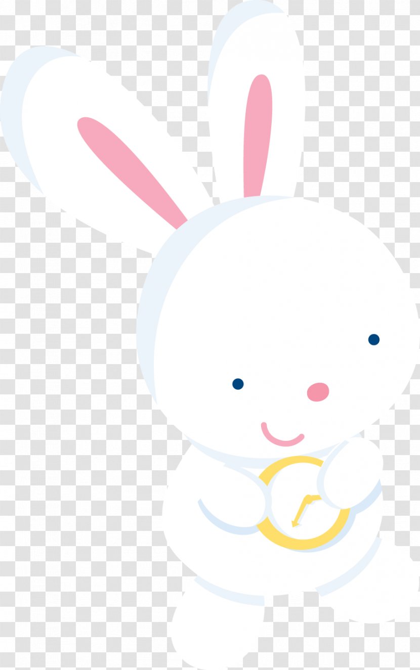 Easter Bunny Alice's Adventures In Wonderland Rabbit Clip Art - Flower - Party Transparent PNG