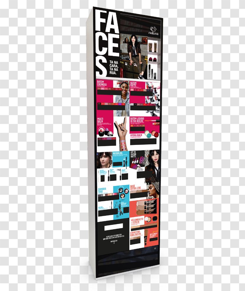 Display Advertising Multimedia Shelf - Shelving - Promotoras Transparent PNG