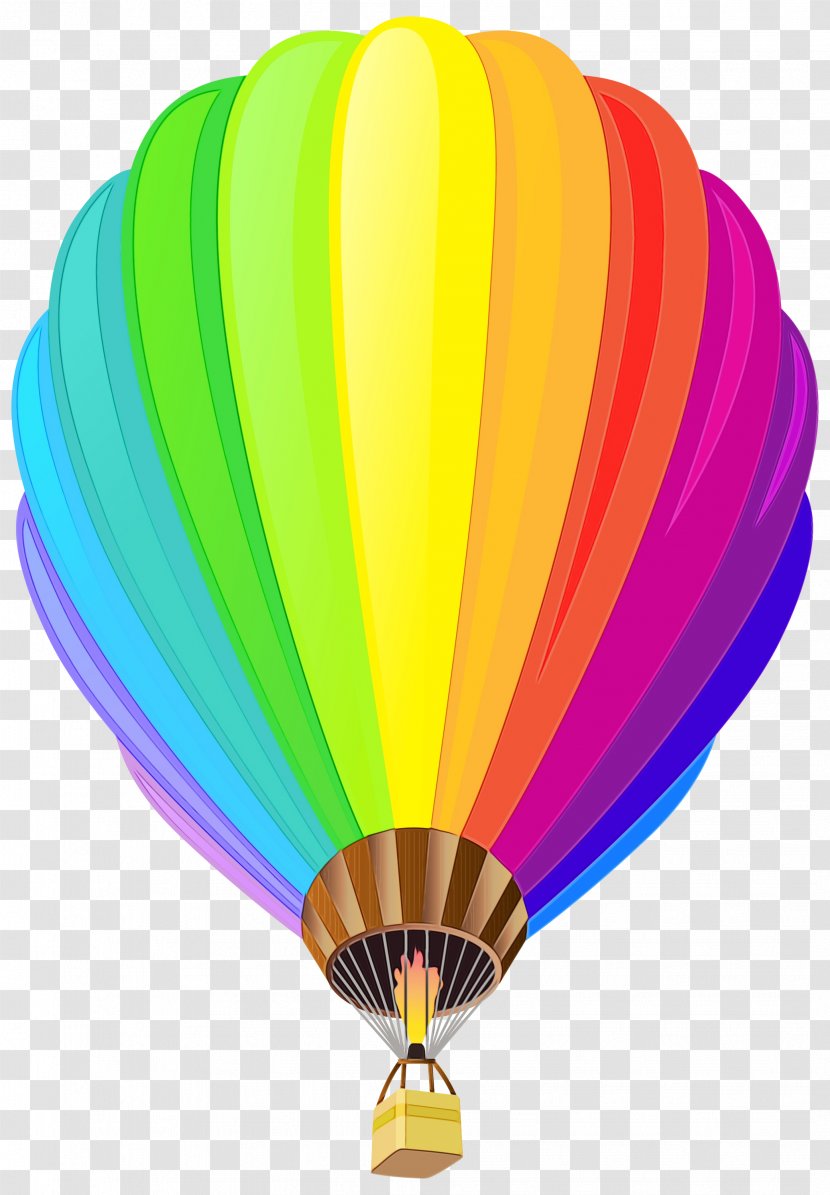 Hot Air Balloon Watercolor - Sports - Recreation Transparent PNG