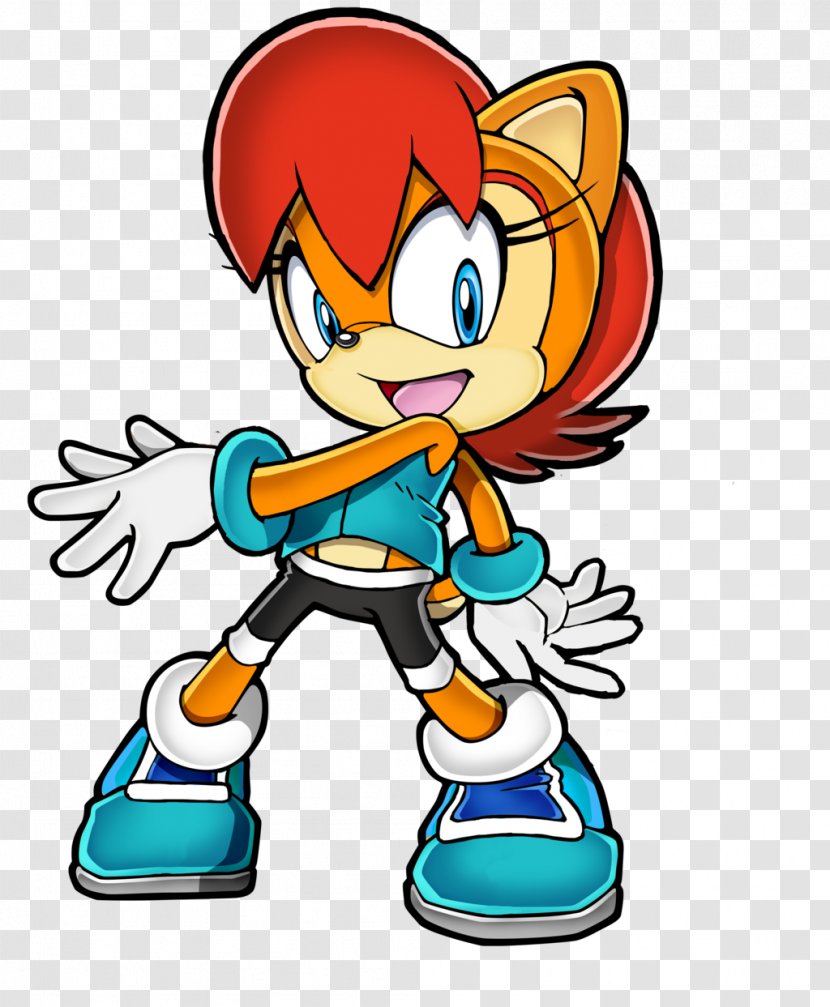 Sonic Rush Adventure Princess Sally Acorn Colors Tails Transparent PNG
