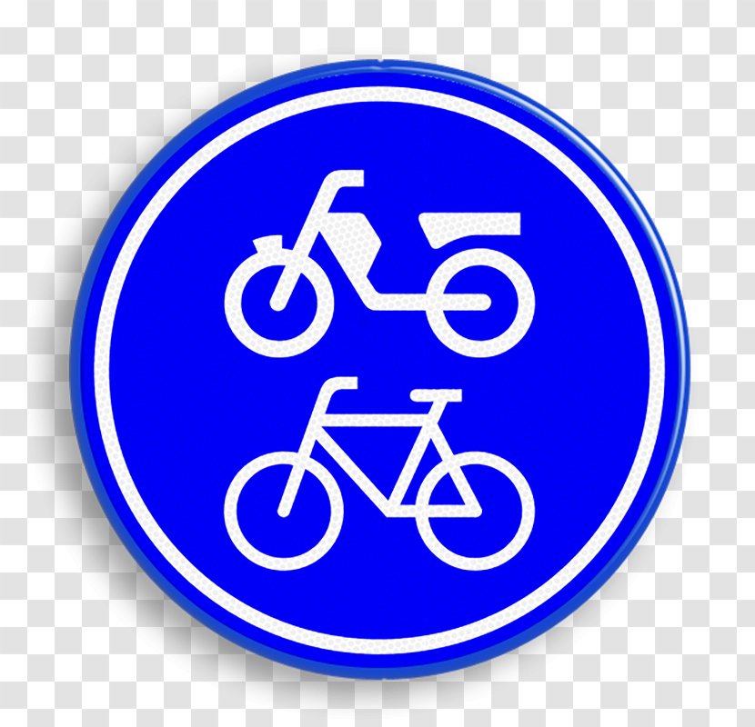 Traffic Sign Bicycle Scooter Motorcycle Moped Transparent PNG