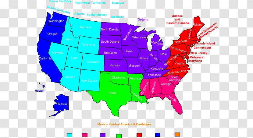 United States Blank Map - Outline - Network Transparent PNG