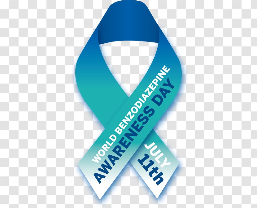 Benzodiazepine Withdrawal Syndrome Awareness Ribbon Drug - Logo Transparent PNG