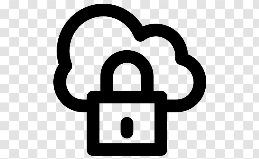 Cloud Computing Storage Symbol - Privacy - Information Security Transparent PNG