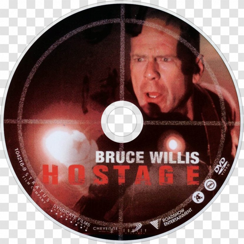 Bruce Willis Hostage Album Cover DVD STXE6FIN GR EUR - Dvd Transparent PNG