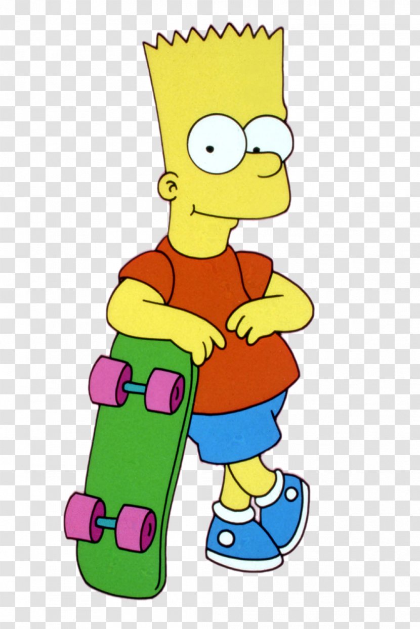 The Simpsons Skateboarding Bart Simpson Homer Marge Maggie - Animal Figure Transparent PNG