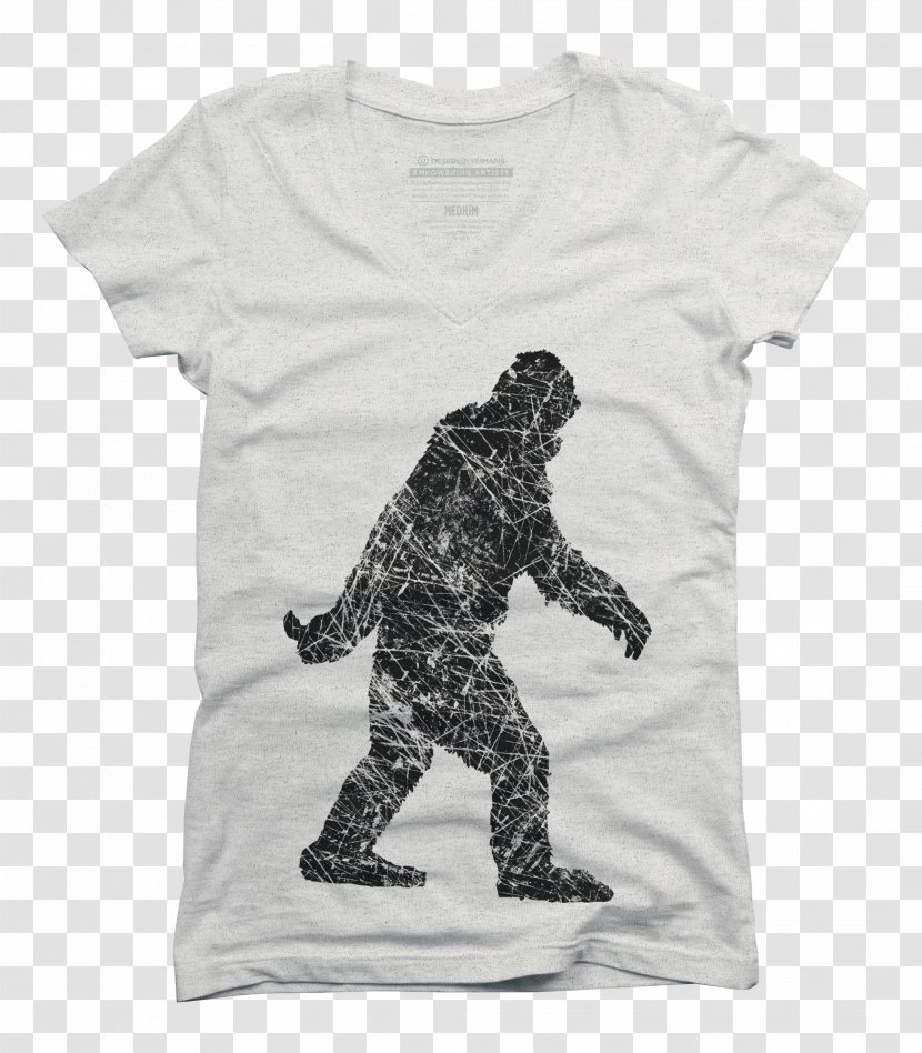 Bigfoot T-shirt Clip Art - Outerwear Transparent PNG