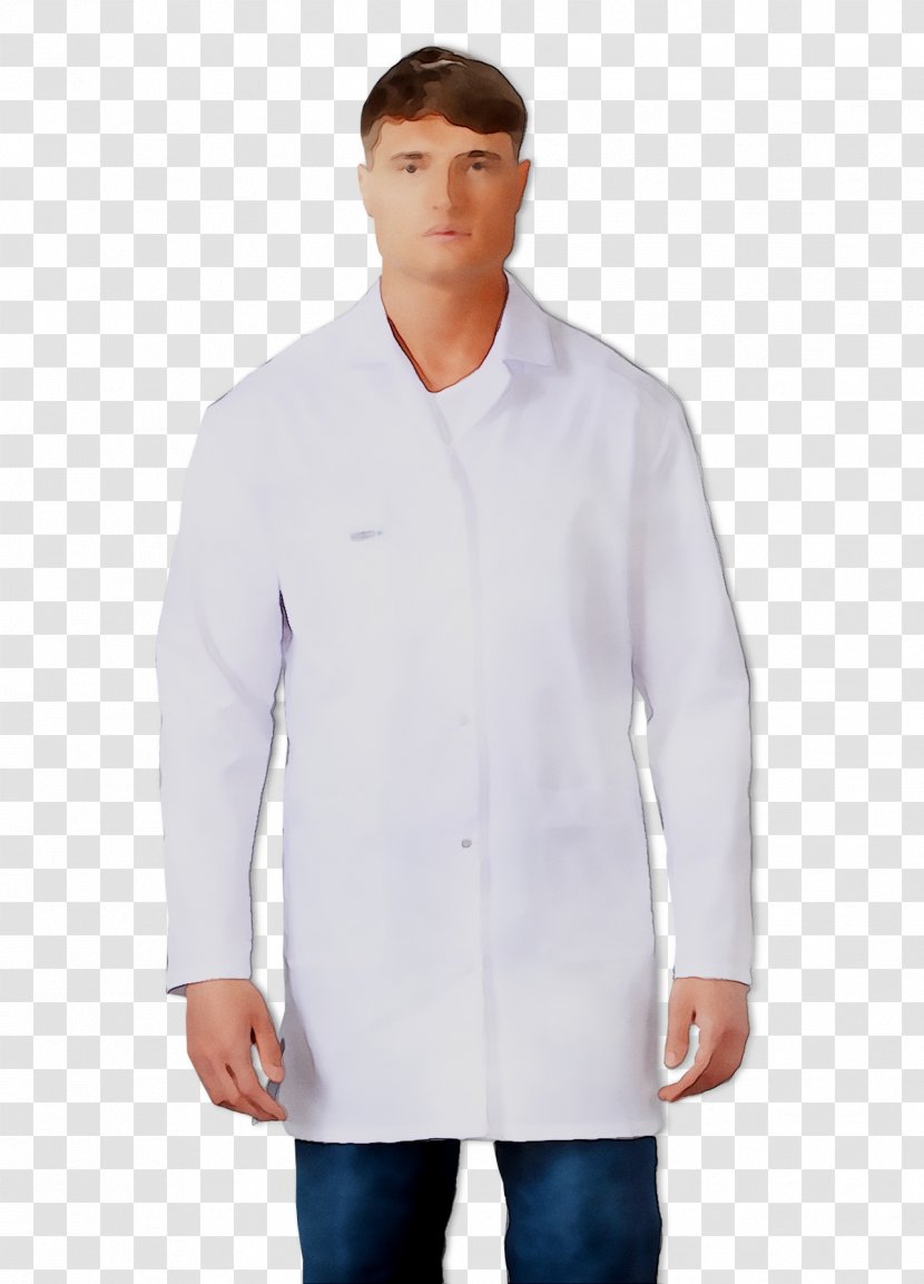 Lab Coats Neck - Outerwear - White Transparent PNG