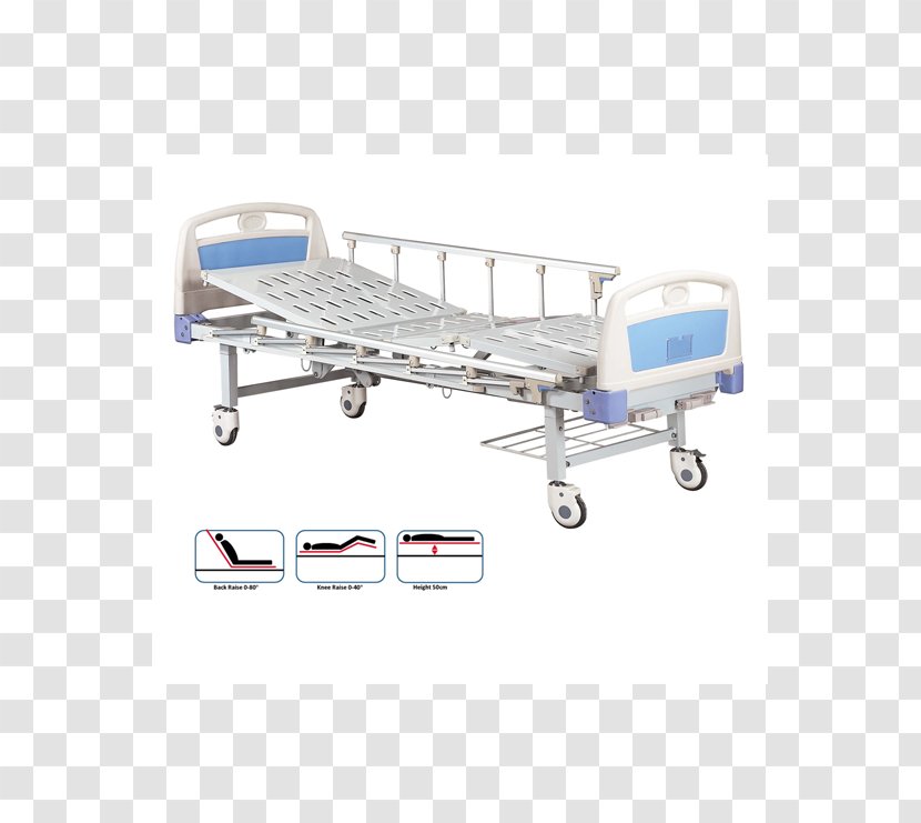 Hospital Bed Patient Nursing Care - Adjustable Transparent PNG