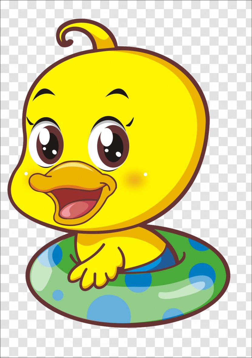 Donald Duck Cartoon Clip Art - Cute Little Yellow Transparent PNG