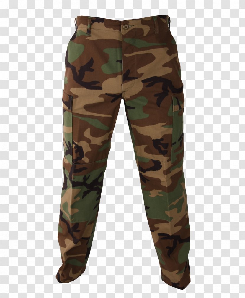Battle Dress Uniform Tactical Pants Propper U.S. Woodland - Pant Transparent PNG