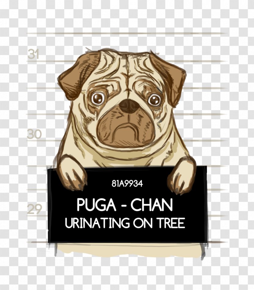 Pug Dog Breed Puppy Toy T-shirt - Heart - Mug Transparent PNG