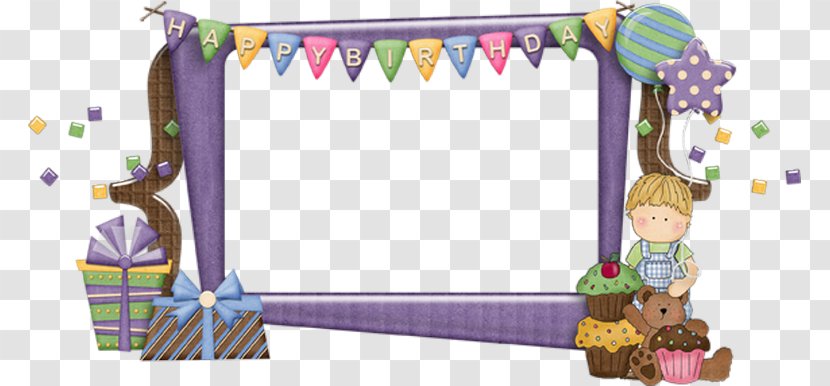 Birthday Cake Picture Frames Happy To You - Child - CLUSTER FRAME Transparent PNG