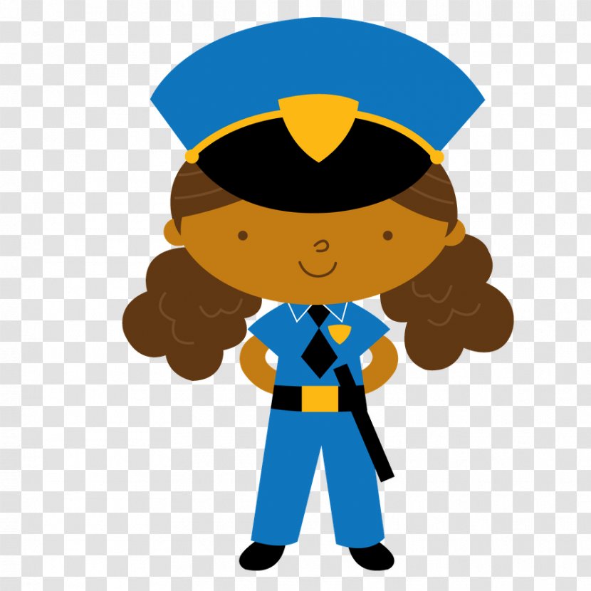 Profession Police Officer Clip Art - Male - Hello Transparent PNG