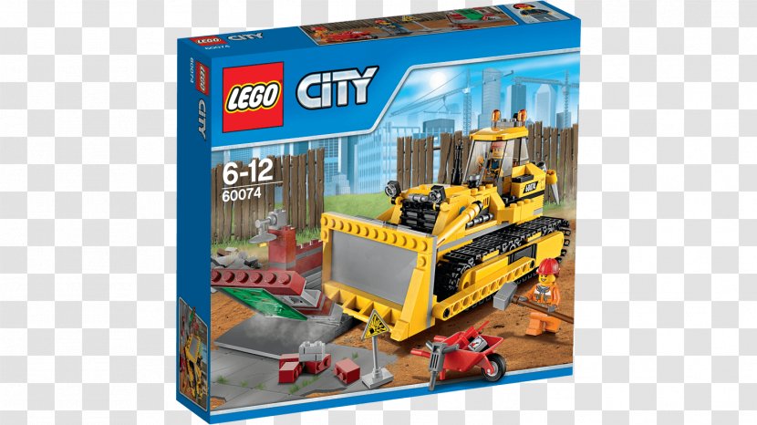 Amazon.com Lego City Minifigure Toy - Minifigures - Bulldozer Transparent PNG