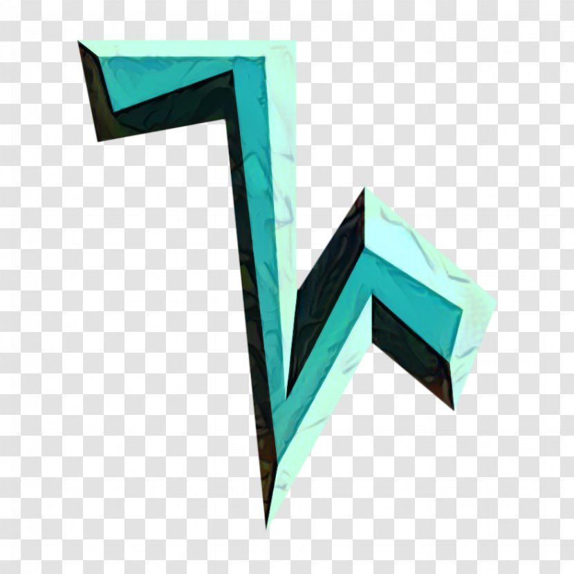 Arrow Logo - Turquoise Transparent PNG