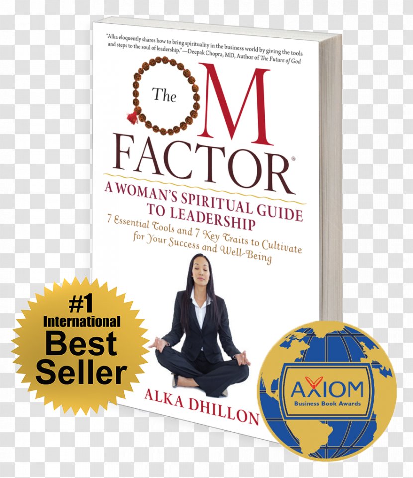 The OM Factor: A Woman's Spiritual Guide To Leadership Book Bestseller Publishing Business - Chief Executive Transparent PNG