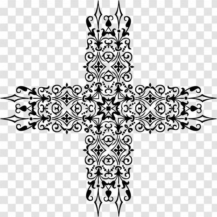 Clip Art Vector Graphics Drawing Openclipart - Visual Arts - Cross Gothic Transparent PNG