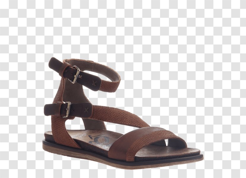 Shoe Sandal Strap Slide Wedge - Grey - Flat Footwear Transparent PNG