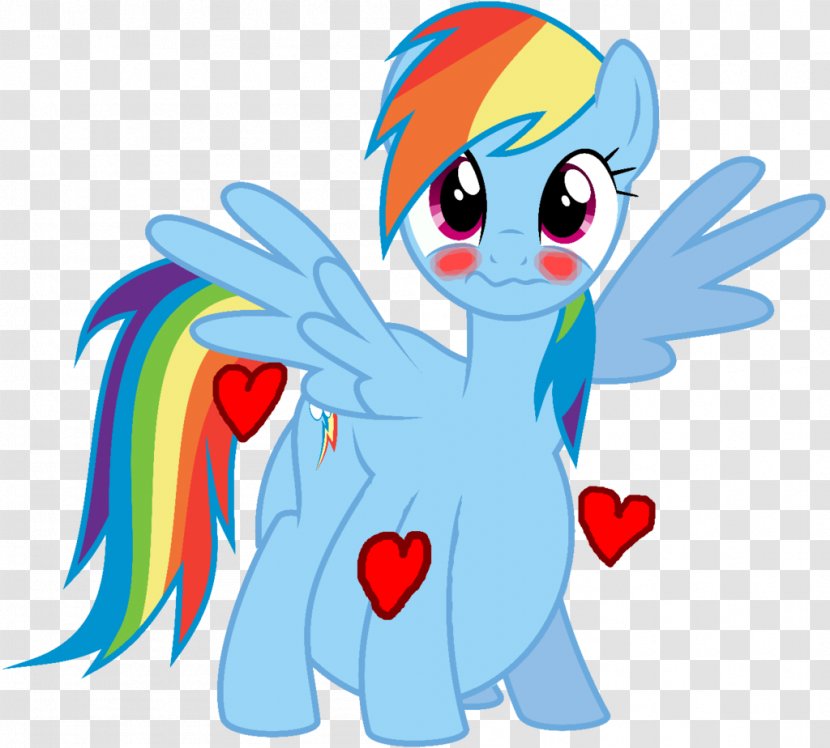 Rainbow Dash Rarity Twilight Sparkle Pony - Heart - My Little Transparent PNG