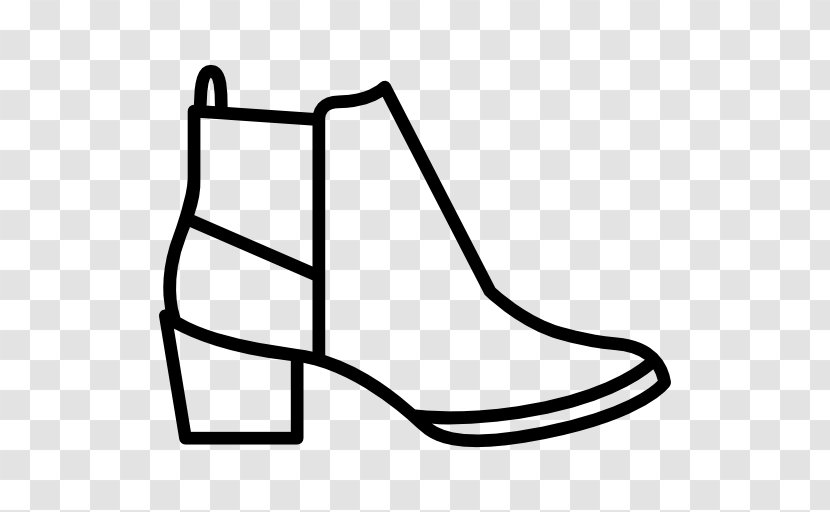 Shoe Fashion Boot Clothing - Monochrome Transparent PNG